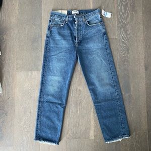 AGOLDE 90s cropped jeans